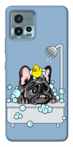 Чохол Dog in shower для Motorola Moto G72