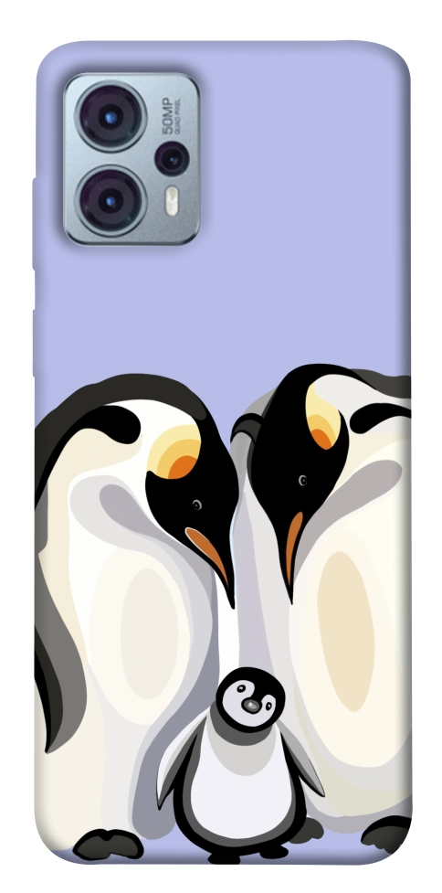 Чохол Penguin family для Motorola Moto G23