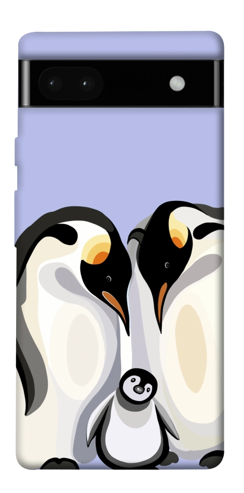 Чохол Penguin family для Google Pixel 6A