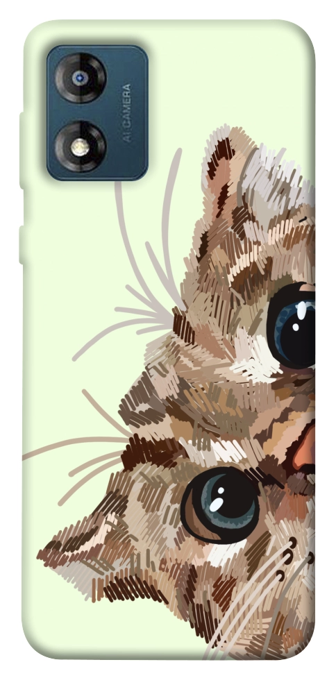 Чехол Cat muzzle для Motorola Moto E13