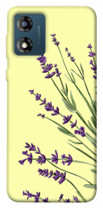 Чехол Lavender art для Motorola Moto E13