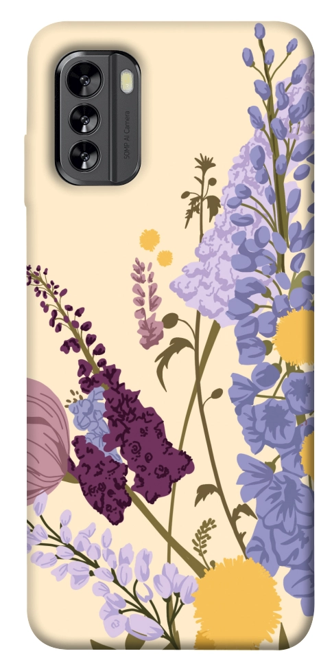 Чехол Flowers art для Nokia G60