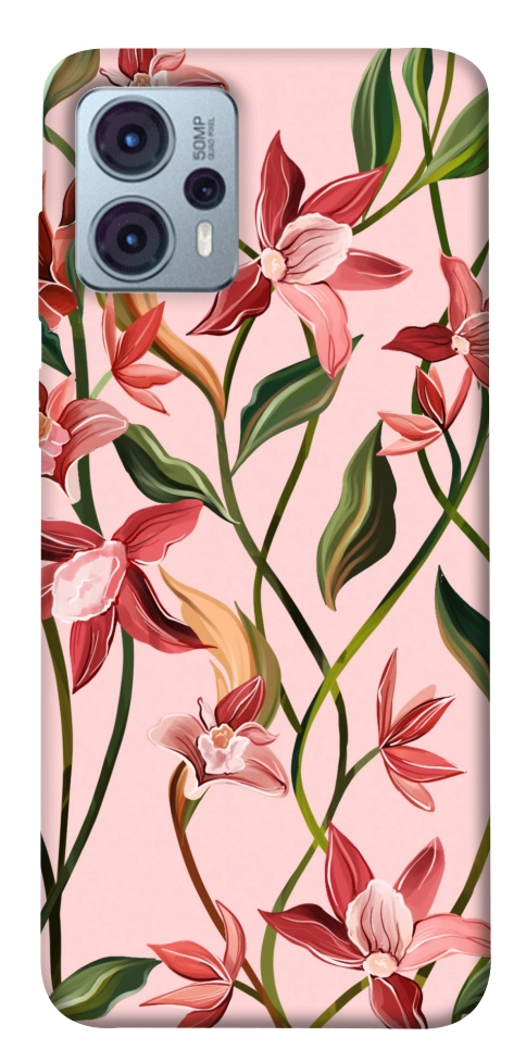 Чохол Floral motifs для Motorola Moto G23