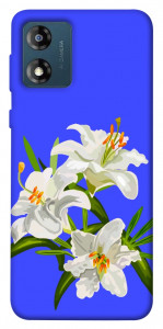 Чехол Three lilies для Motorola Moto E13