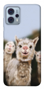 Чохол Funny llamas для Motorola Moto G23