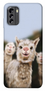 Чохол Funny llamas для Nokia G60