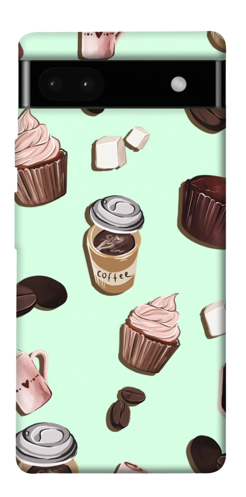 Чохол Coffee and sweets для Google Pixel 6A