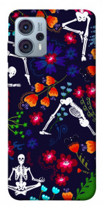 Чохол Yoga skeletons для Motorola Moto G23