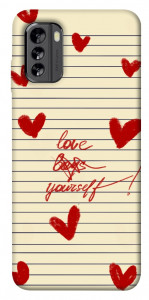 Чохол Love yourself для Nokia G60