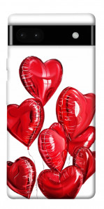 Чохол Heart balloons для Google Pixel 6A