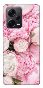 Чехол Pink peonies для Xiaomi Redmi Note 12 Pro+