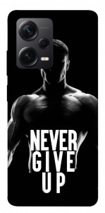 Чохол Never give up для Xiaomi Redmi Note 12 Pro+