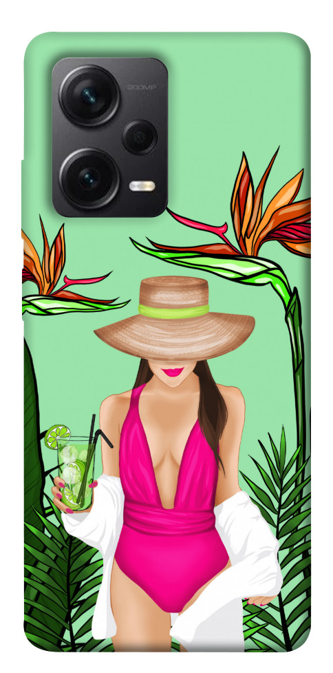 

Чехол Tropical girl для Xiaomi Redmi Note 12 Pro+ 1561851