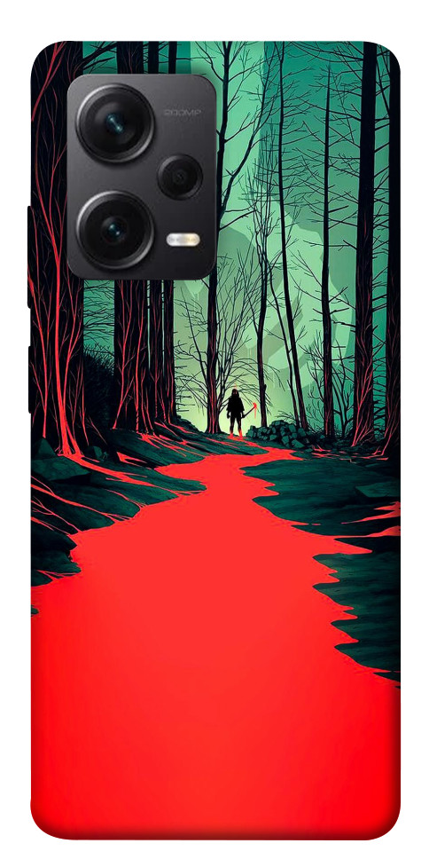 

Чехол Зловещий лес для Xiaomi Redmi Note 12 Pro+ 1561875