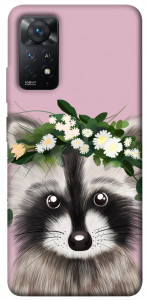 Чехол Raccoon in flowers для Xiaomi Redmi Note 12 Pro