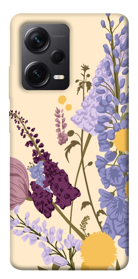 Чехол Flowers art для Xiaomi Redmi Note 12 Pro+