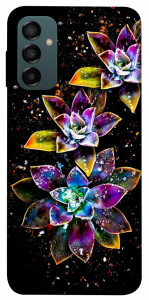 Чехол Flowers on black для Galaxy M14 5G
