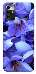 Чехол Фиолетовый сад для ZTE Blade A72