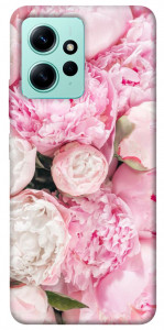 Чехол Pink peonies для Xiaomi Redmi Note 12 4G