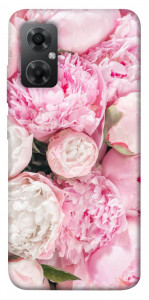 Чехол Pink peonies для Xiaomi Redmi Note 11R