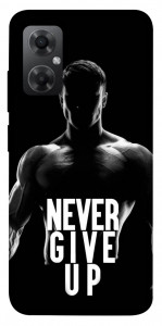 Чохол Never give up для Xiaomi Redmi Note 11R