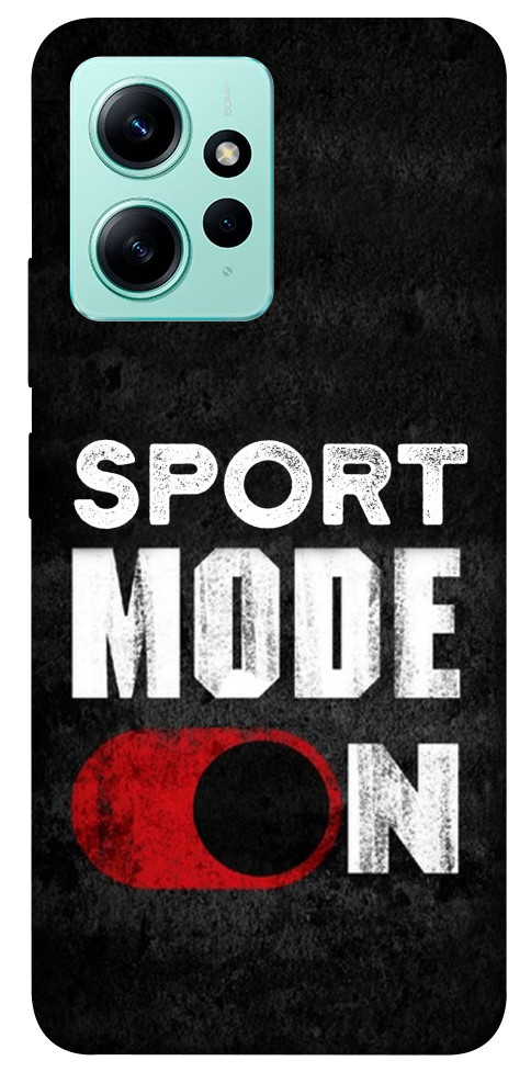 Чехол Sport mode on для Xiaomi Redmi Note 12 4G