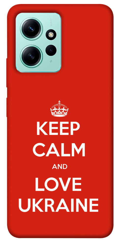 

Чехол Keep calm and love Ukraine для Xiaomi Redmi Note 12 4G 1563604