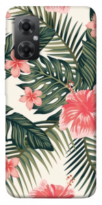 Чехол Tropic flowers для Xiaomi Redmi Note 11R