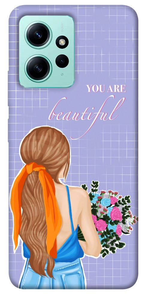 Чехол You are beautiful для Xiaomi Redmi Note 12 4G