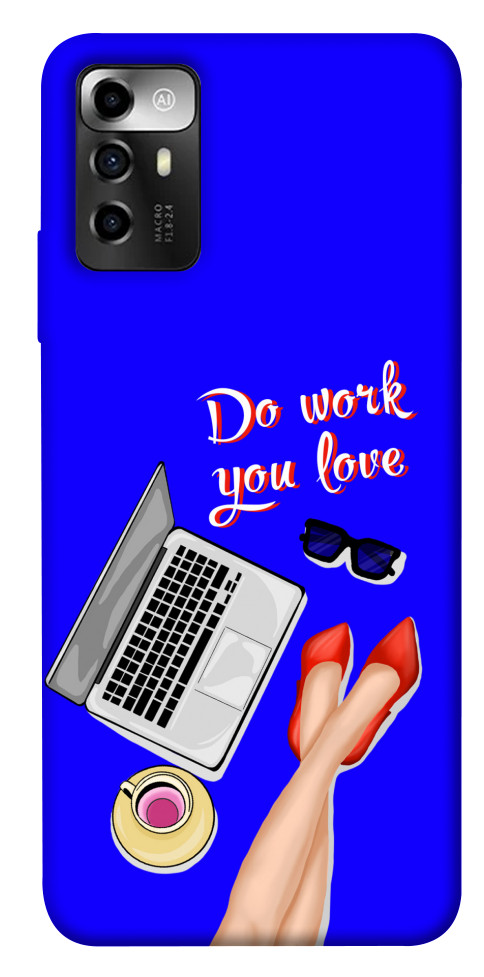 

Чехол Do work you love для ZTE Blade A72 1564069