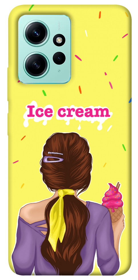 

Чехол Ice cream girl для Xiaomi Redmi Note 12 4G 1564084