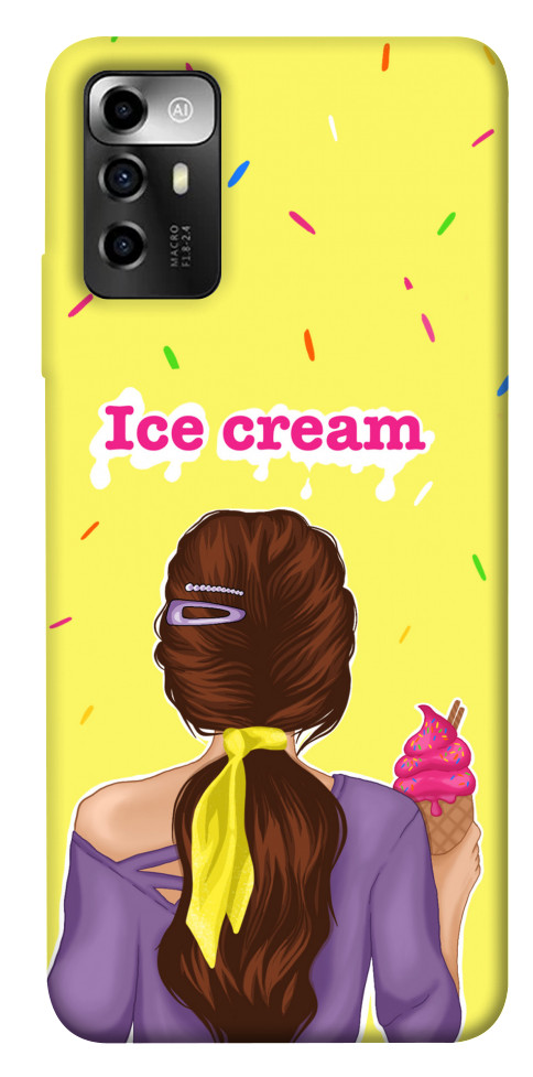 

Чохол Ice cream girl для ZTE Blade A72 1564087
