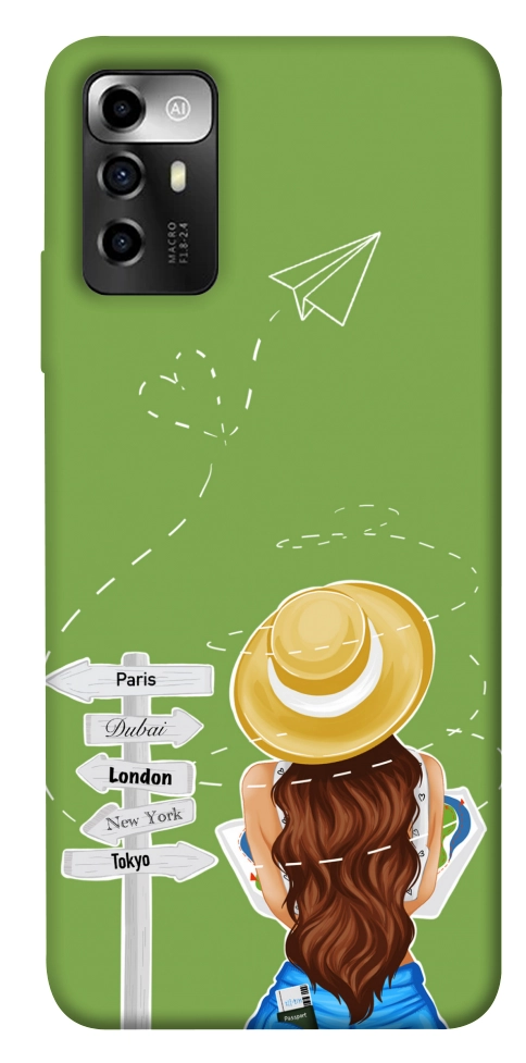 Чехол Travel girl для ZTE Blade V40 Vita