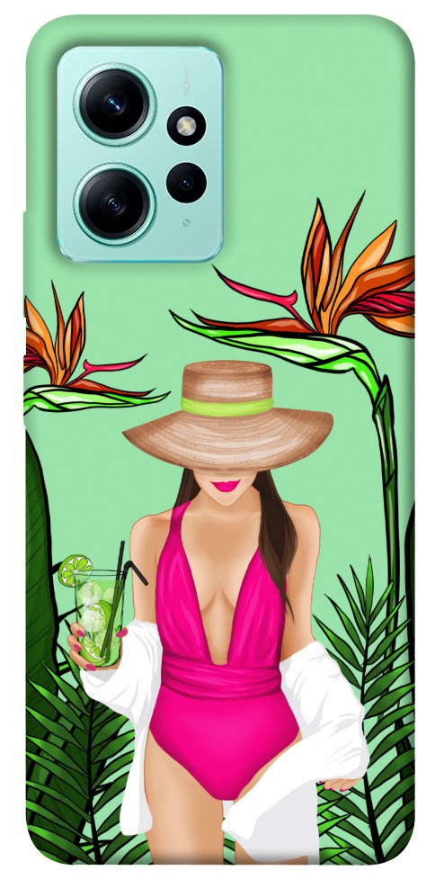 

Чехол Tropical girl для Xiaomi Redmi Note 12 4G 1564102