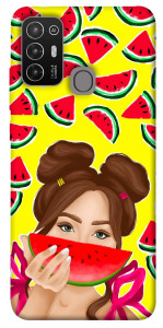 Чохол Watermelon girl для ZTE Blade A52