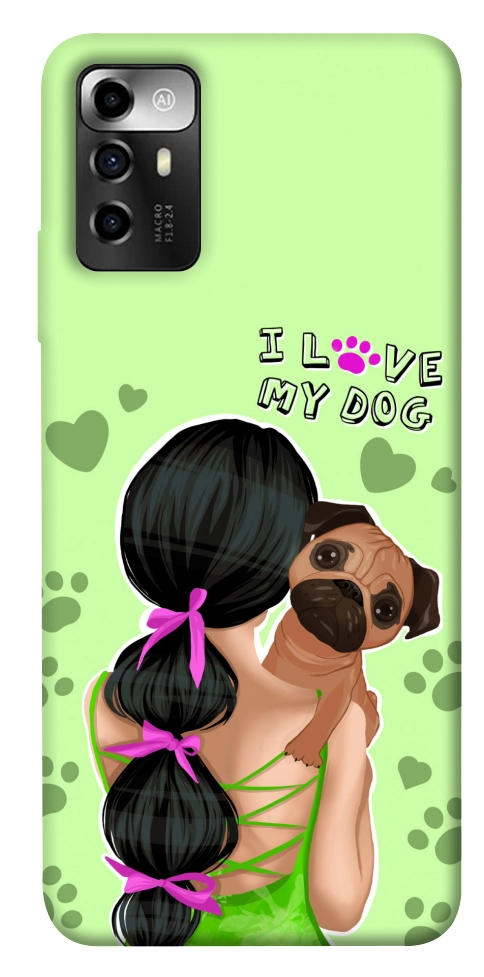 Чохол Love my dog для ZTE Blade A72