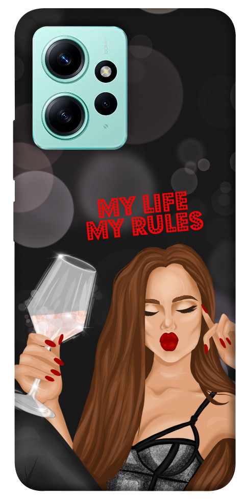 Чохол My life my rules для Xiaomi Redmi Note 12 4G