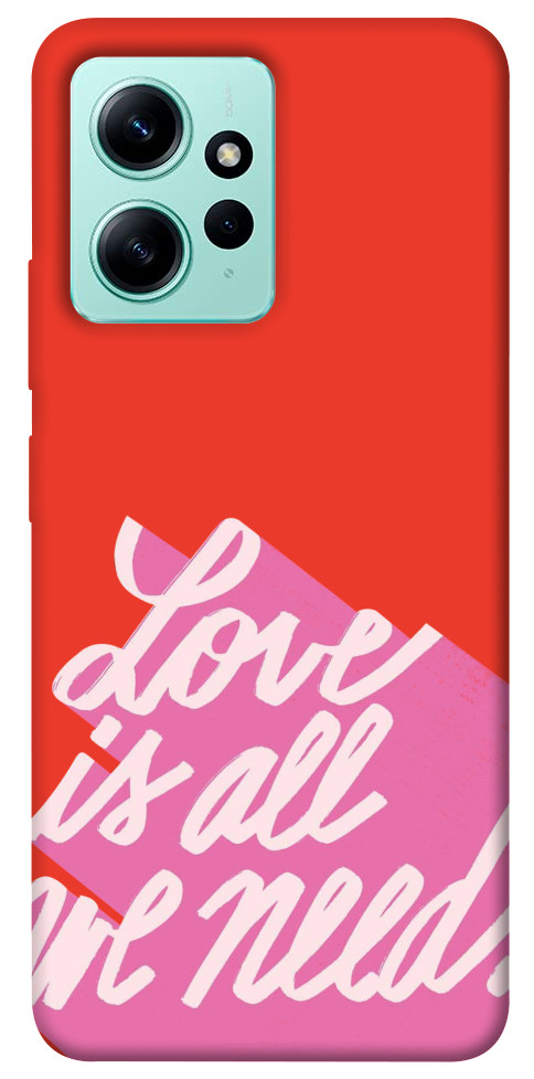 

Чохол Love is all need для Xiaomi Redmi Note 12 4G 1564258