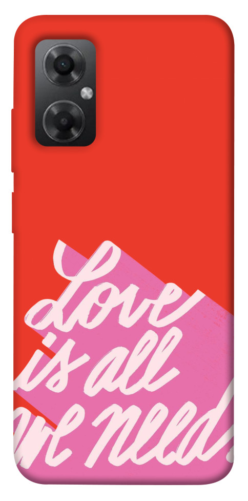 

Чохол Love is all need для Xiaomi Redmi Note 11R 1564259