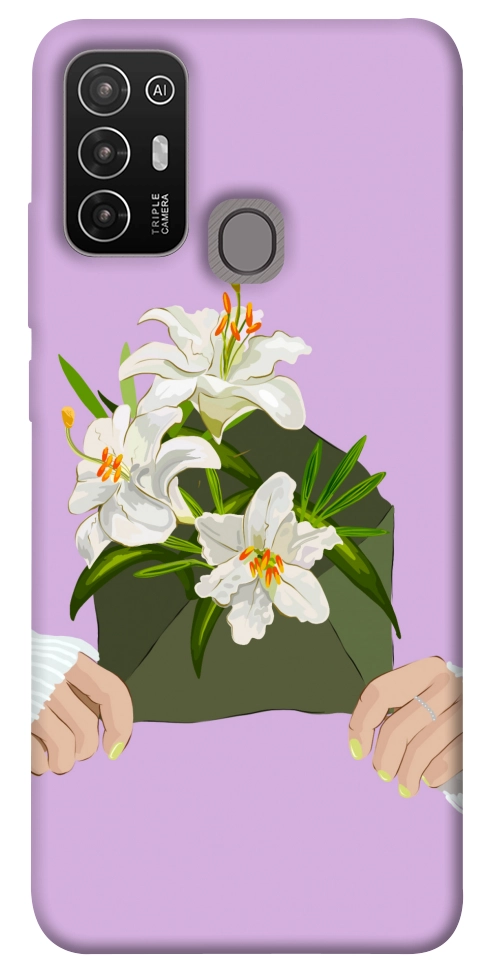 Чохол Flower message для ZTE Blade A52