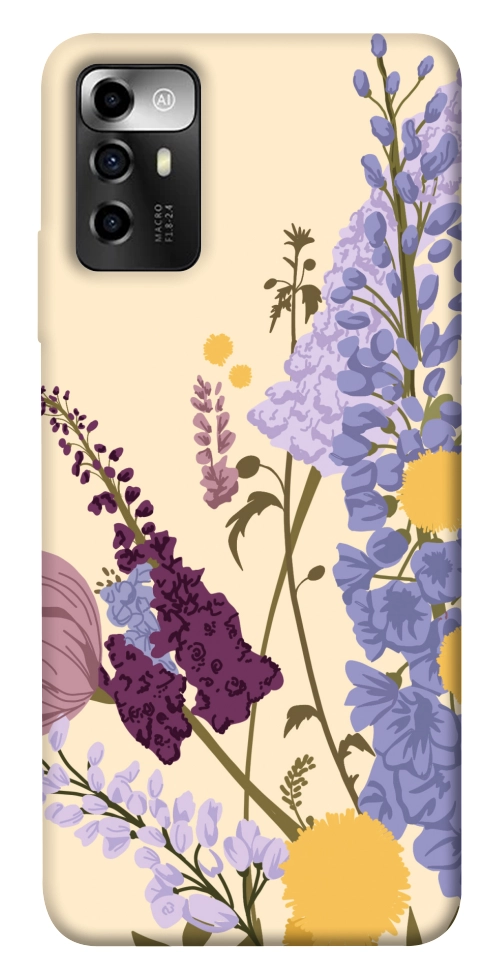 Чохол Flowers art для ZTE Blade A72