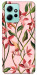 Чехол Floral motifs для Xiaomi Redmi Note 12 4G