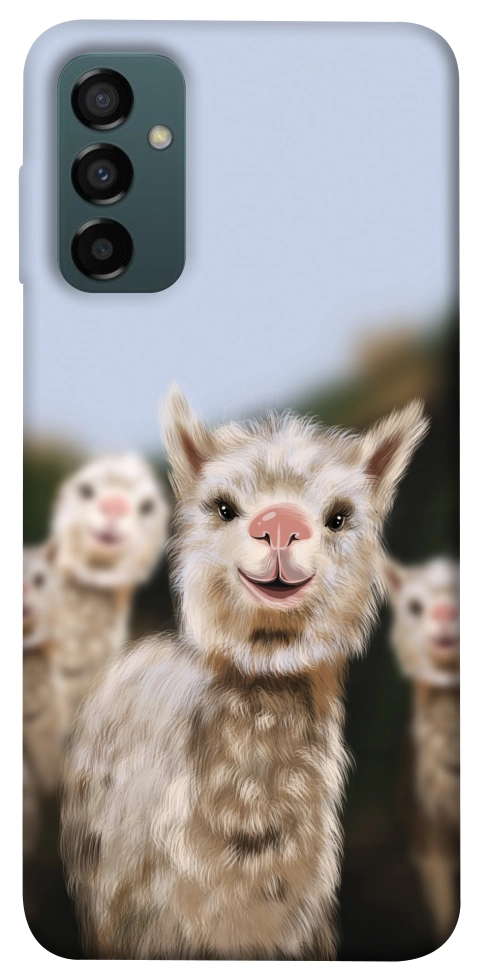 Чохол Funny llamas для Galaxy M14 5G