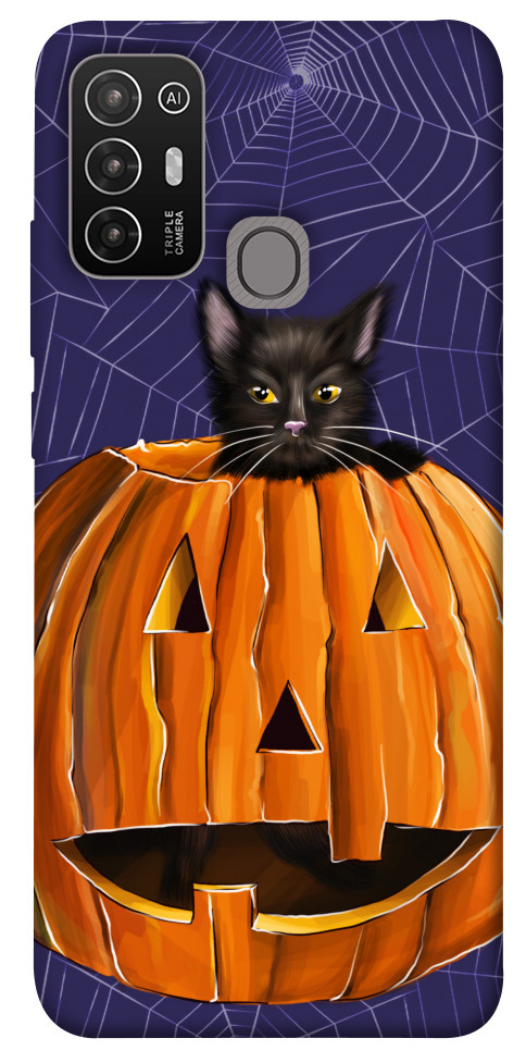 

Чохол Cat and pumpkin для ZTE Blade A52 1564884