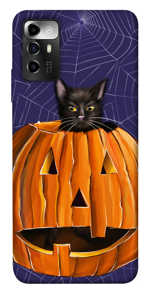 

Чохол Cat and pumpkin для ZTE Blade A72 1564885