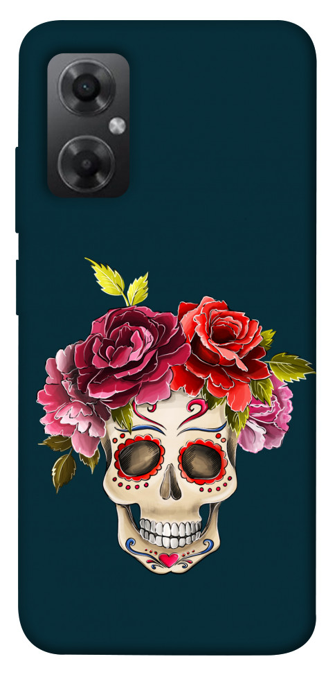 

Чехол Flower skull для Xiaomi Redmi Note 11R 1564889