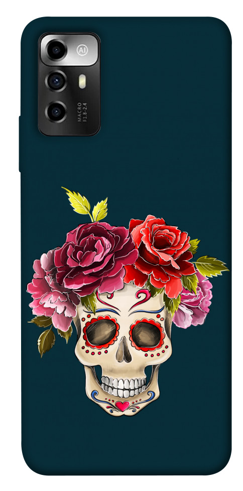

Чохол Flower skull для ZTE Blade A72 1564891