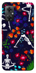 Чохол Yoga skeletons для Xiaomi Redmi Note 11R