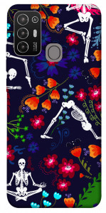 Чохол Yoga skeletons для ZTE Blade A52