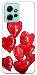 Чохол Heart balloons для Xiaomi Redmi Note 12 4G